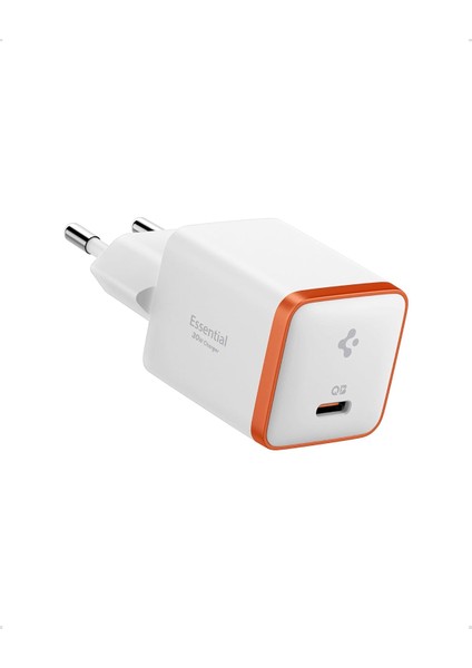 30W Usb-C Ultra Mini Hızlı Şarj Aleti Samsung Pps/ısı Düşürücü Gan Destekli Akım Korumalı Güç Adaptörü iPhone & Android & iPad & MacBook Type-C White - ACH08449