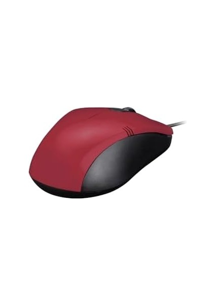 SM-258 USB Kırmızı 1200DPI Optik Kablolu Mouse