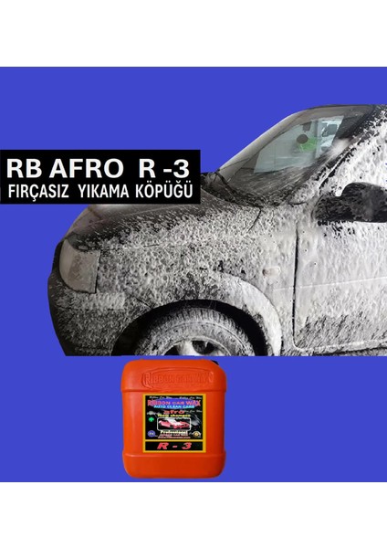 Rb Afro R-3 ( Fırçasız Oto Yıkama Köpüğü ) Beyaz Köpük indirimleri