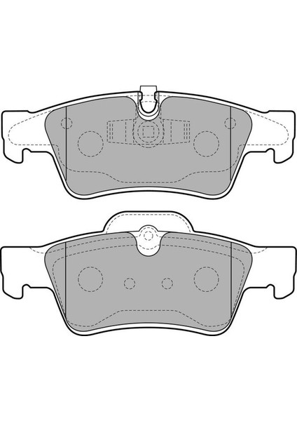 Fren Balatasi Arka Mercedes W164 X164 W251 W463 Dpmah