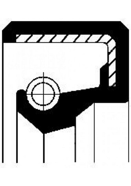 12010784B Vites Kumanda Çubuğu Keçesi Manuel Şanziman 14X24X7 Opel Bilimum Dpmah