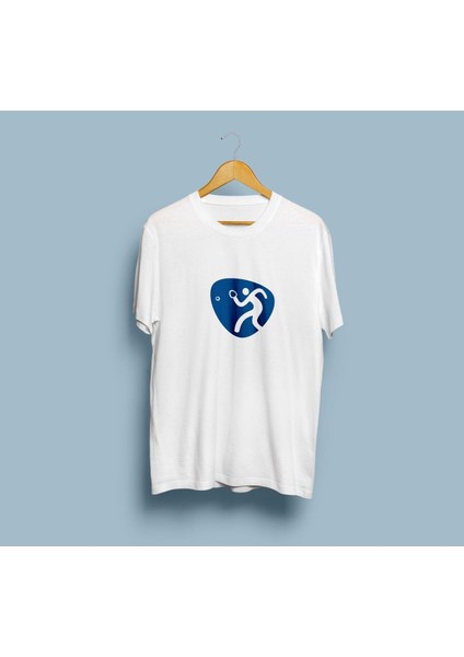 Oversize Olimpiyat Oyunları Masa Tenisi Logolu Unisex T-Shirt fiyatları