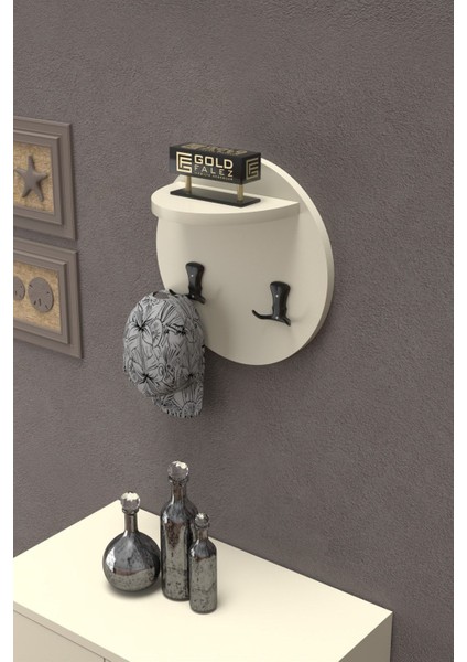 Askılık Duvar Elbise Askılığı Portmanto Üstü Krem fiyatları