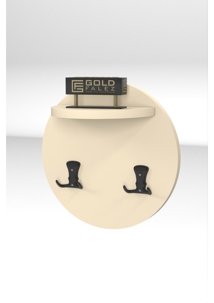 Askılık Duvar Elbise Askılığı Portmanto Üstü Krem indirimleri