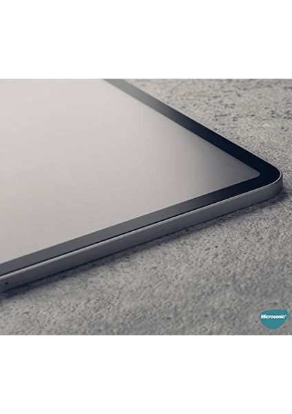 Samsung Galaxy Tab S7 Plus T970 Tam Kaplayan Ekran Koruyucu Siyah