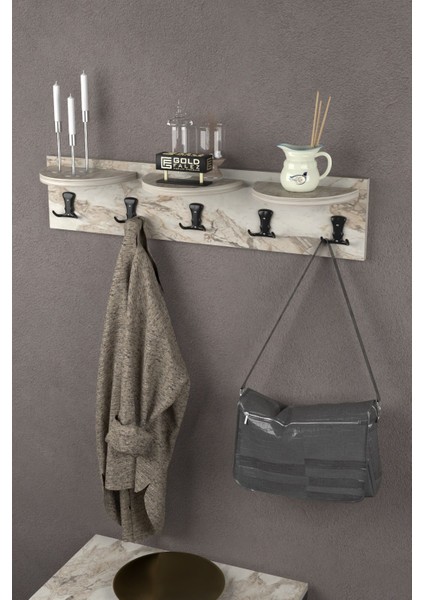 Askılık Duvar Elbise Askılığı Portmanto Efes 80 cm fiyatları