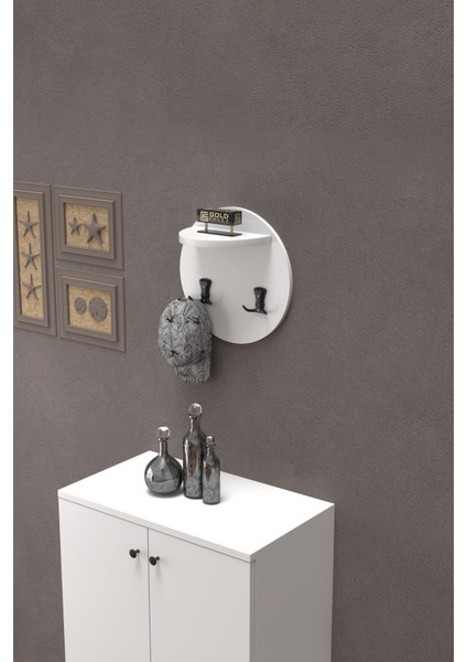 Askılık Duvar Elbise Askılığı Portmanto Üstü Byaz fiyatları