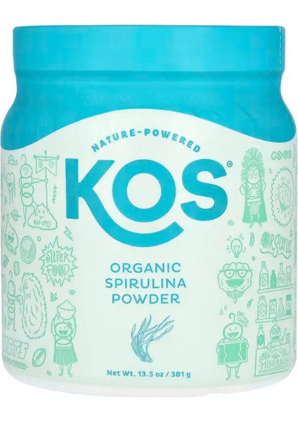 Organic Spirulina Powder 13.5 Oz 381 Gr