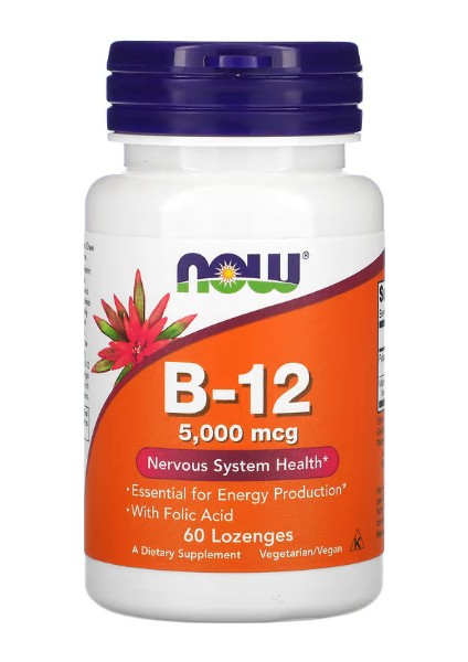 B-12 5000 Mcg 60 Lozenges