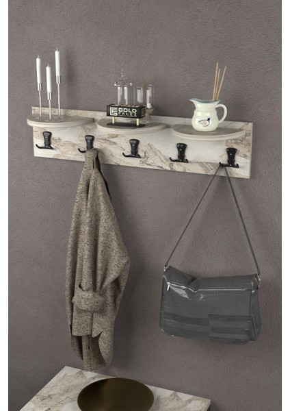 Askılık Duvar Elbise Askılığı Portmanto 80 cm Efes modelleri