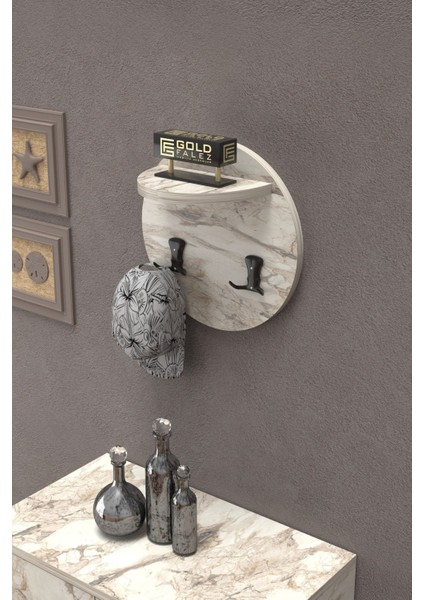 Askılık Duvar Elbise Askılığı Portmanto Üstü Efes