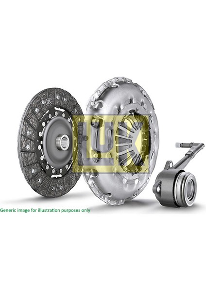 Debriyaj Seti Baski Disk Rulman Corsa C-D-Combo-Meriva 1.3 Cdti 93177813 55567979 Y13DT-Z13DT- A13DTC-Z13DTJ Dpmah