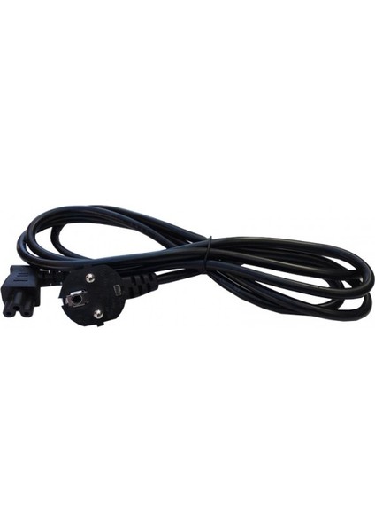 2 Metre Notebook Power Kablo 2 Metre 90 Derece Yonca Power Kablo