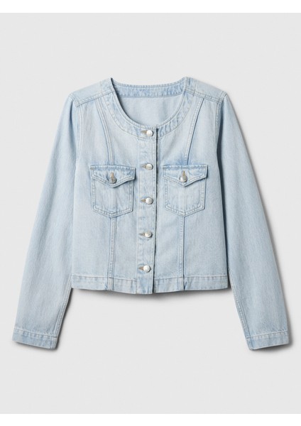 Kadın Açık Mavi Denim Ceket Washwell ile fiyatları