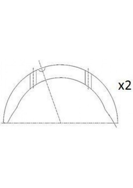 Kenar Yatak Std Mercedes OM607 OM608 W176 W177 W246 W247 W415 C117 C118 X156 . Renault K9K 1.5 Dci Megane Fluence Clio Kangoo Captur Cift Dpmah