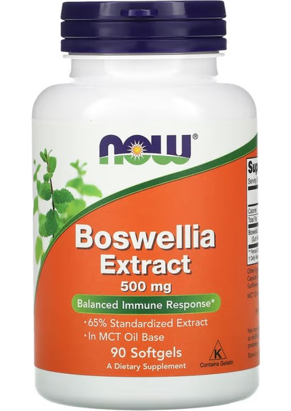 Boswellia Extract 500 mg 90 Softgels