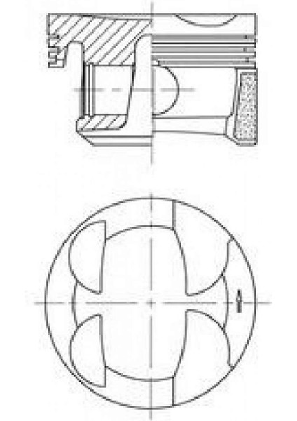 Piston Segman Std 77MM Mini N12 N16 R56 R57 R58 R59 R61 Peugeot EP6C Partner 207 208 508 2008 5008 Citroen Berlingo C3 C4 C5 Ds3 Ds4 Dpmah