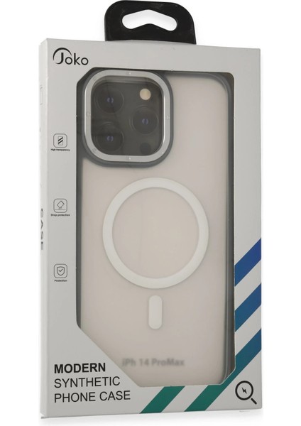 Iphone 14 Pro Max Kılıf Rocky Magsafe Kapak - Gümüş Dpmah indirimleri