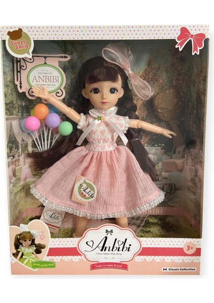 Anbibi Premium Bebek Hareketli Aksesuarlı - WX197-1-PEMBE (Lisinya)