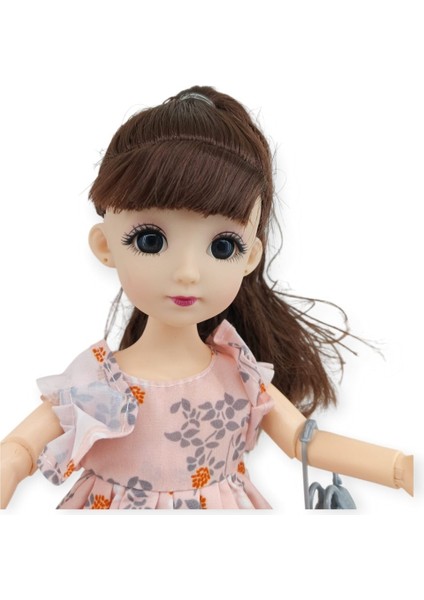 Anbibi Premium Bebek Hareketli Aksesuarlı - WX196-2-PEMBE (Lisinya)