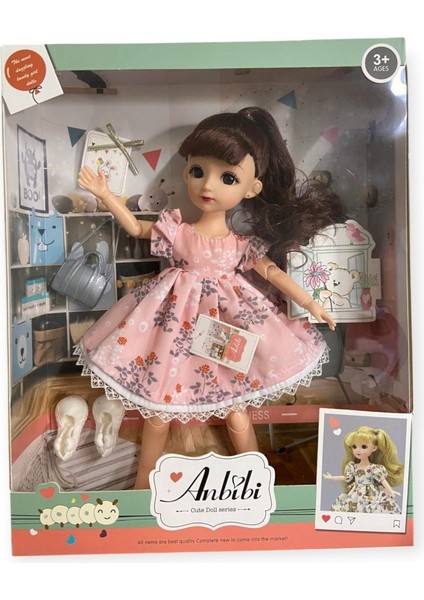 Anbibi Premium Bebek Hareketli Aksesuarlı - WX196-2-PEMBE (Lisinya)