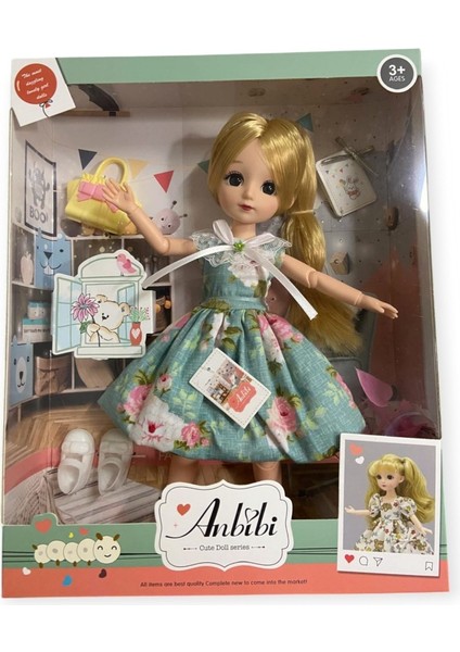 Anbibi Premium Bebek Hareketli Aksesuarlı - WX196-2-YEŞİL (Lisinya)