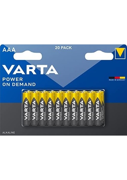 Power On Demand Aaa Blı 20 Adet