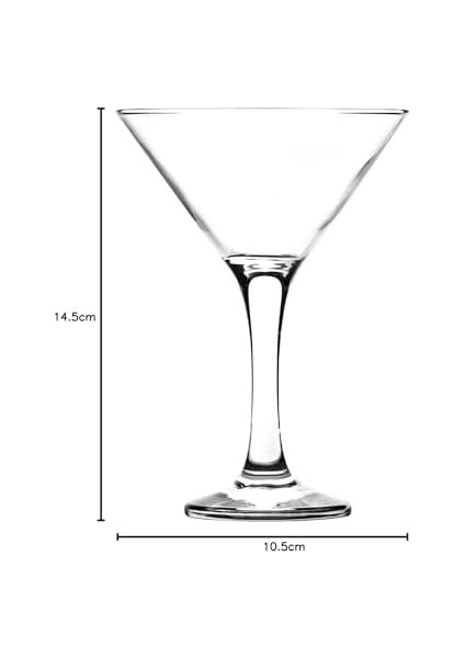Misket 6'lı Martini Kadehi