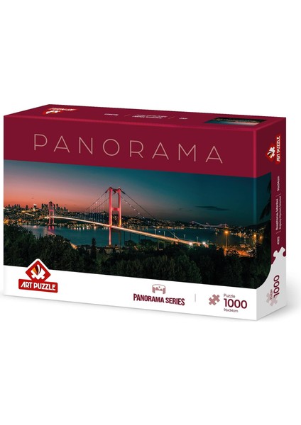 Puzzle Bosphorus,ıstanbul 1000 Parça Panorama Puzzle