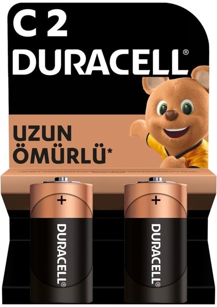 C Alkalin Pil (2 Li Paket) 1,5V LR14/MN1400
