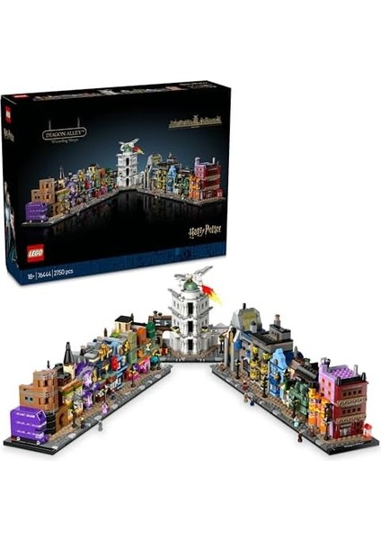 Harry Potter Diagon Yolu Büyücü Mağazaları 76444 - Yetişkinler Için Koleksiyonluk Yaratıcı ve Keyifli Sergileme Modeli Yapım Seti, Doğum Günü Hediyesi (2750 Parça) fiyatları