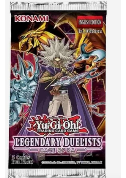 Legendary Duelists Rage Of Ra Booster Pack