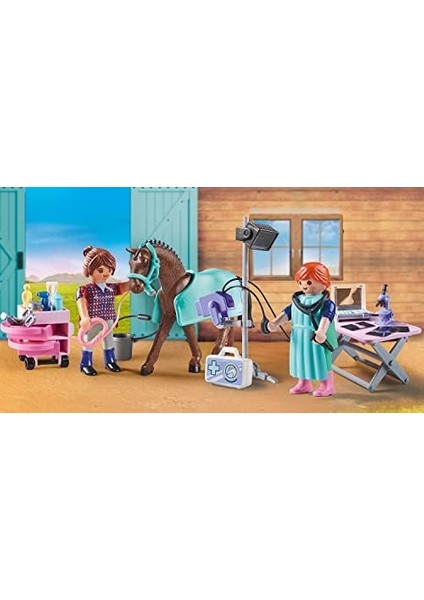 71241 Country Atlar Için Veteriner, Midilli Çiftliği, At Oyuncakları, Eğlenceli, Yaratıcı Rol Yapma, Oyun Seti, 4 Yaş ve Üzeri Çocuklar Için Uygun fiyatları