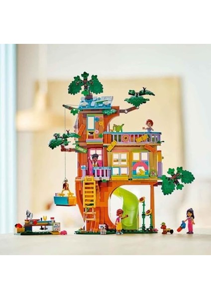 Friends Arkadaşlık Ağaç Ev Buluşma Yeri 42652-8 Yaş ve Üzeri Kız ve Erkek Çocukları Için Mini Bebek Içeren Yaratıcı Oyuncak Yapım Seti, Doğum Günü Hediyesi (701 Parça)