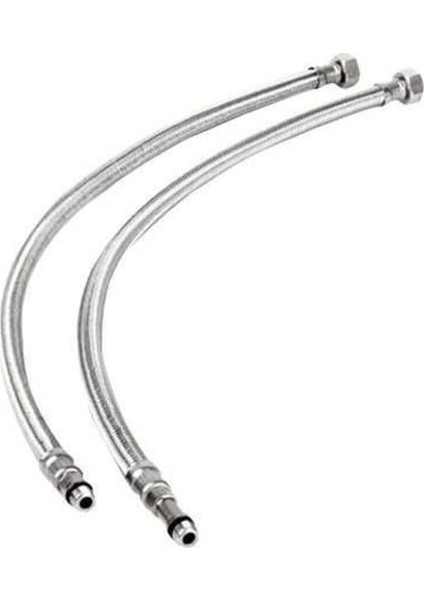 Flex Hortum 3/8-M10 50 cm Kısa Uç (2 Adet)