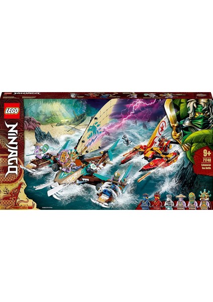 Katamaran Deniz Savaşı 71748 Yapım Seti; Katamaran Oyuncakları Içeren Ninja Oyun Seti (780 Parça)