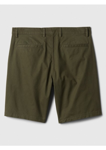 Erkek Haki Essential Khaki Şort