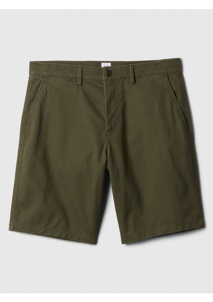Erkek Haki Essential Khaki Şort