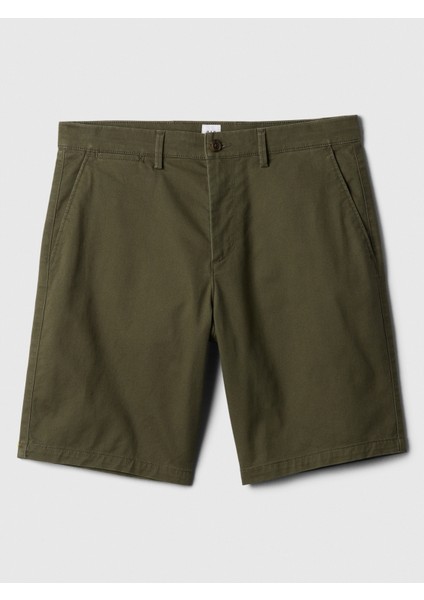 Erkek Haki Essential Khaki Şort