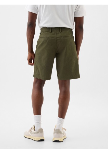 Erkek Haki Essential Khaki Şort