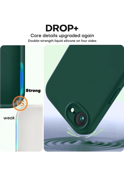 iPhone 16E Kılıf Kamera Korumalı Lansman Silikon Kapak