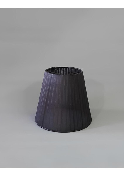 UltraNova Modern siyah avize kol şapkası, kumaş malzeme, 14x9 ölçü, şık ve kullanışlı
