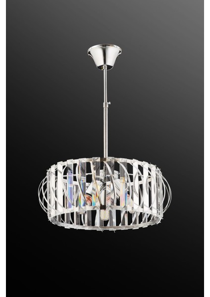 UltraNova Krom Kristal Taşlı Modern Avize 30x60, Metal Işıklandırma Aydınlatma Dekorasyon fiyatları
