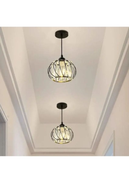 UltraNova Krom Kristal Taşlı Modern Avize 30x60, Metal Işıklandırma Aydınlatma Dekorasyon fırsatları