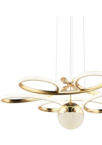 UltraNova Modern 3 Renk Dimmerli Alüminyum Sarkıt LED Avize, Salon ve Mutfak İçin Şık Aydınlatma