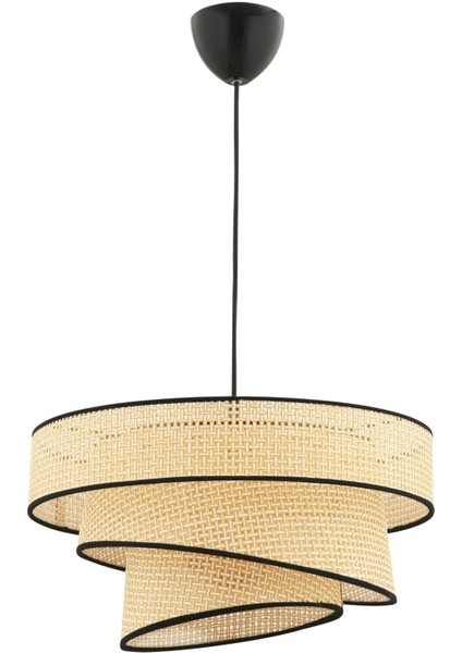 UltraNova Şık 3 Katlı Siyah Biyeli Pasta Sarkıt, Krem Materyal, Modern Tasarım fırsatları