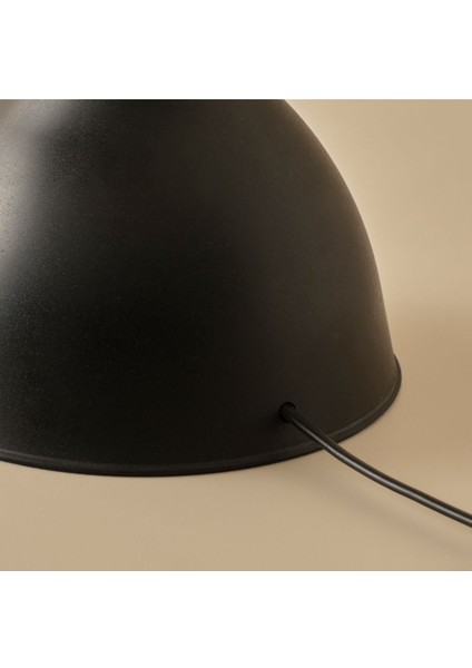 UltraNova Siyah silindir abajur, klasik tasarım, plastik malzeme, 25x15x34 cm modelleri