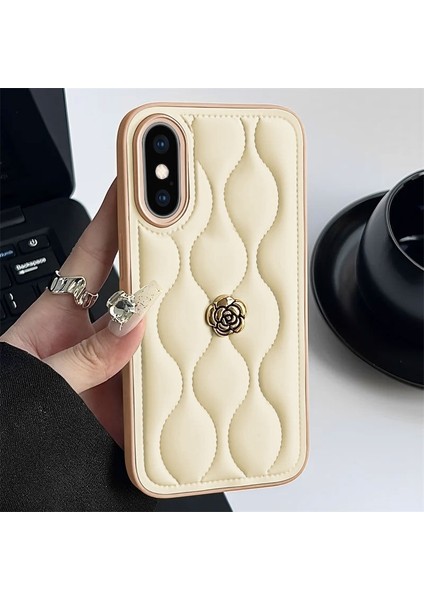 Apple iPhone Xs Uyumlu Zebana Camellia Kılıf