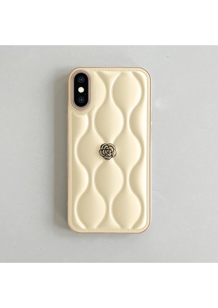 Apple iPhone Xs Uyumlu Zebana Camellia Kılıf
