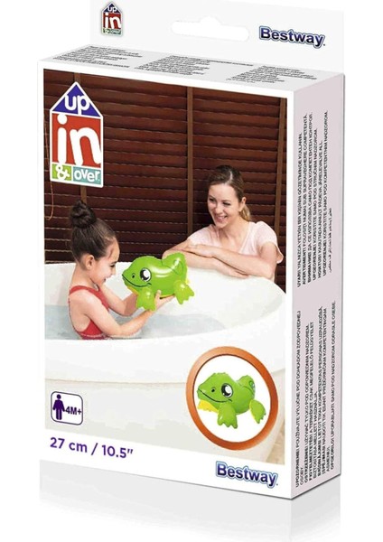 Bestway Yeşil Timsah Şişme Çocuk Su Oyunu, Banyo ve Deniz Eğlencesi, 1+ Yaş fiyatları